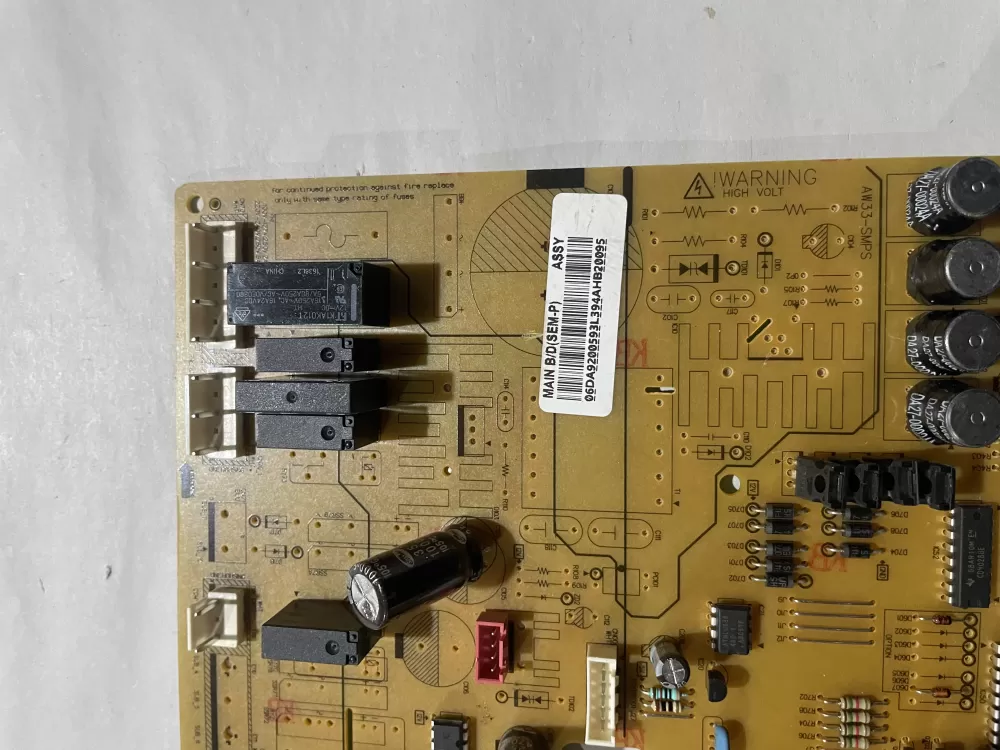 Samsung DA92 00593L Refrigerator Control Board AZ206526 | KM2794