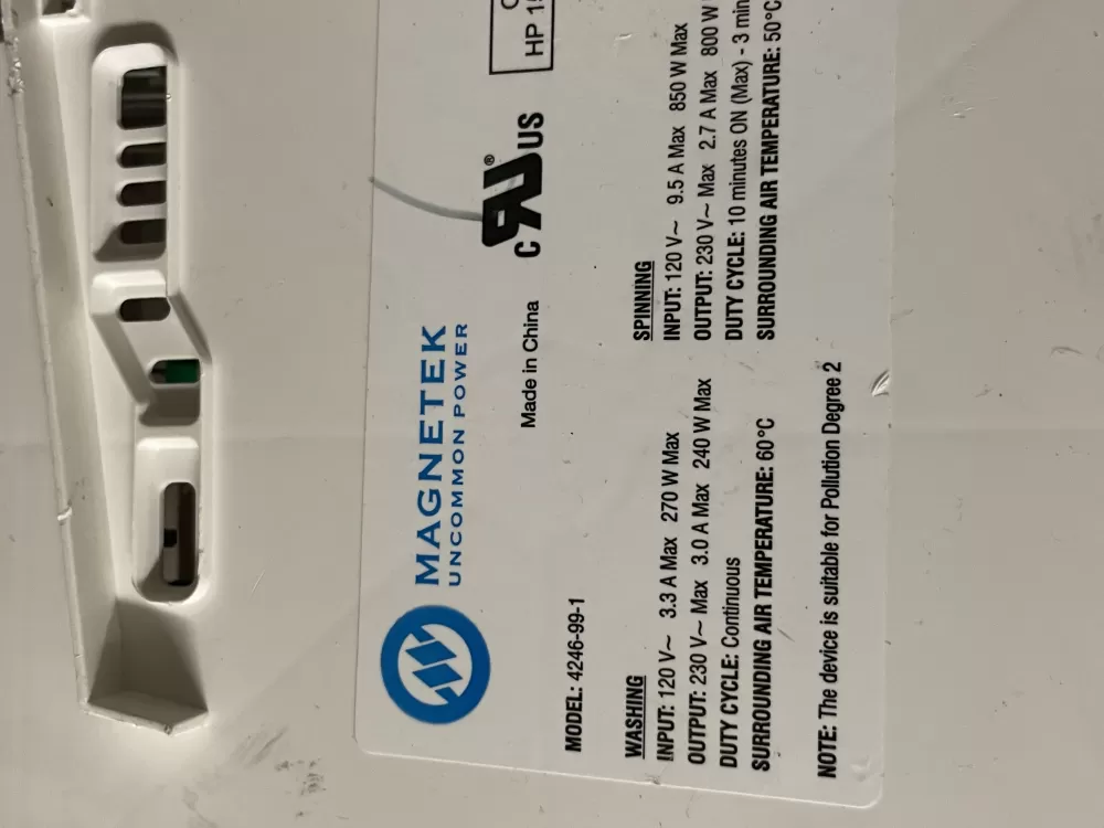 Frigidaire Kenmore 5304504863 4246991 Washer Control Board AZ51661 | Wmv531