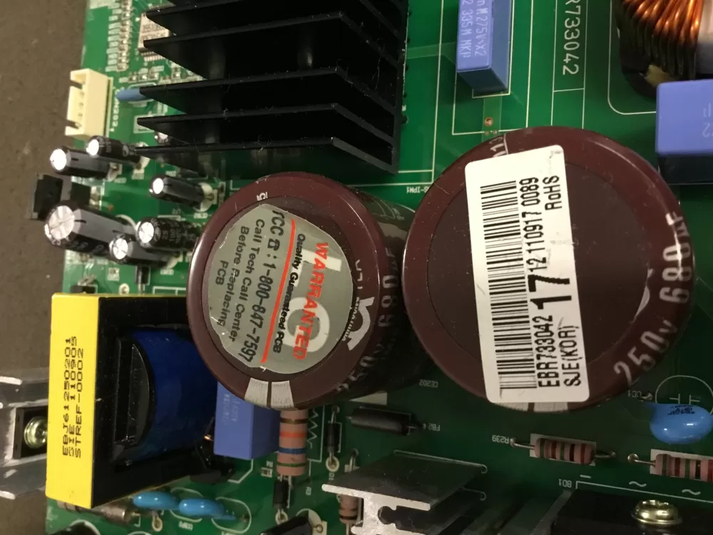 LG EBR73304217 Refrigerator Control Board AZ89117 | NR1139