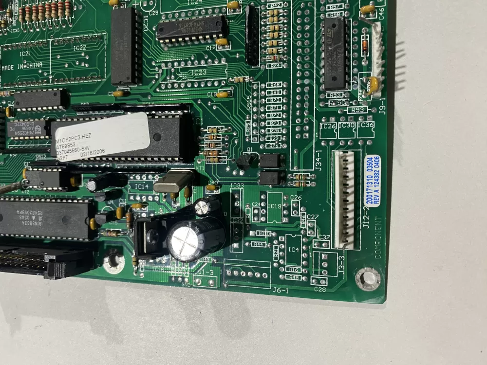 Speed Queen F0370455-00P Control Board AZ112358 | BK1268