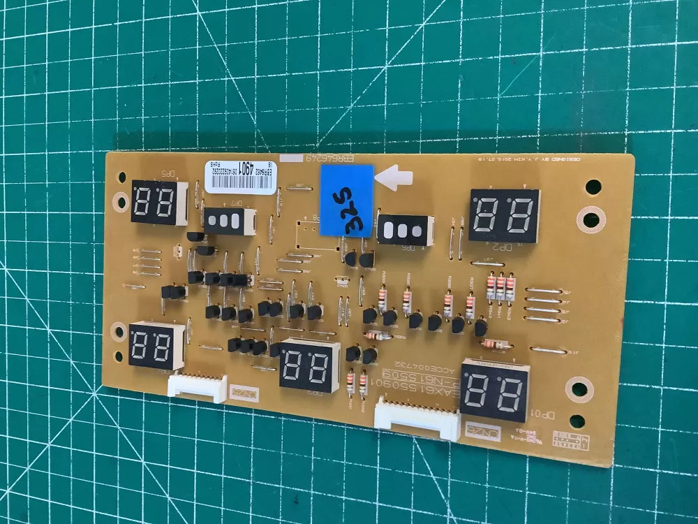 LG EBR64624901 Range Control Board AZ225393 | NR325