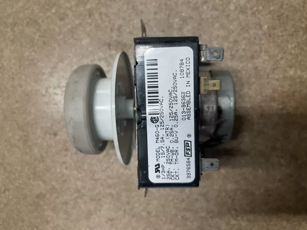 Whirlpool  Kenmore  Estate AP6009033 3406714 3976584 WP3976584 PS11742175 Dryer Timer