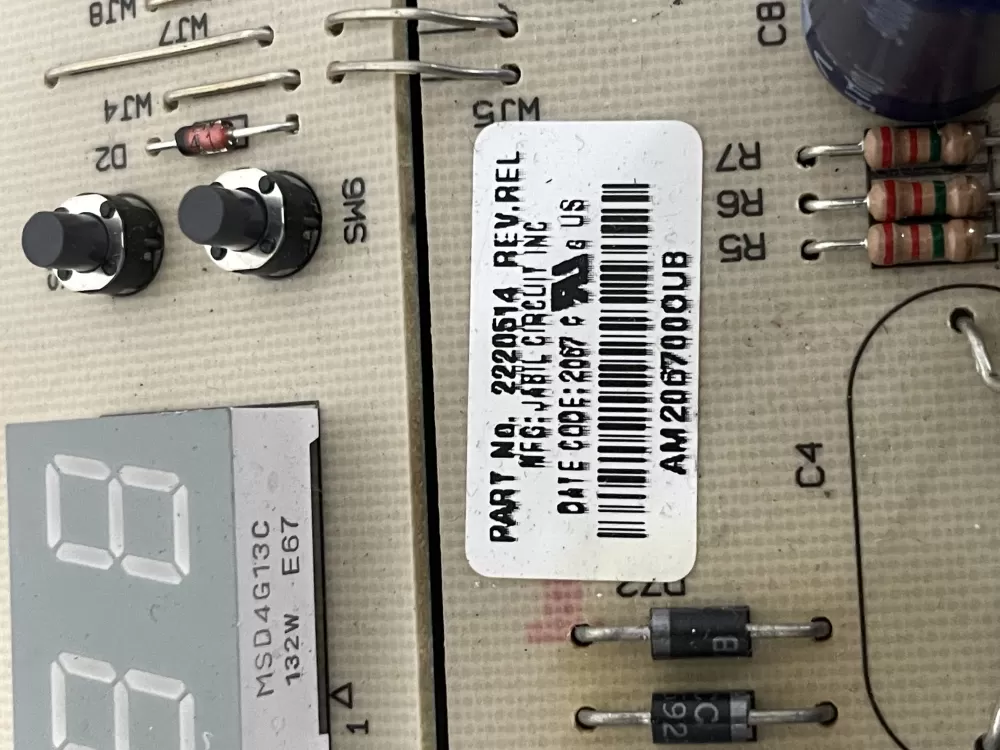 Thermador 00N22051430 Oven Relay Control Board AZ30393 | WM330