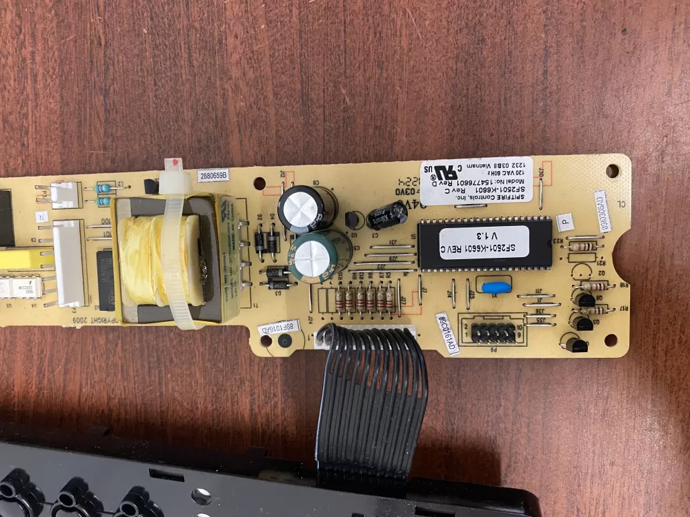 Frigidaire  Kenmore AP6285991 154552001 154635501 154718501 154776601 154776602 154783201 5304500991 5304501595 5304502611 5304506728 807024701 807024702 5304512731 PS12365196 Dishwasher Control Board
