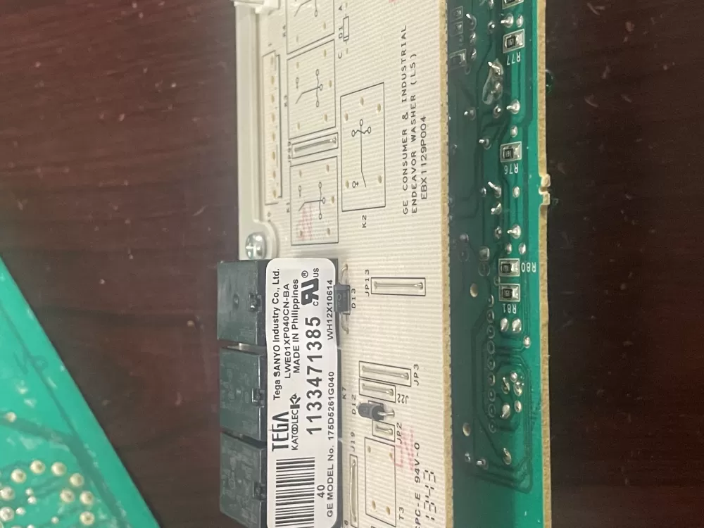 GE 175D5261G040 EBX1129P004 WH12X10614 Washer Control Board AZ91340 | KMV475