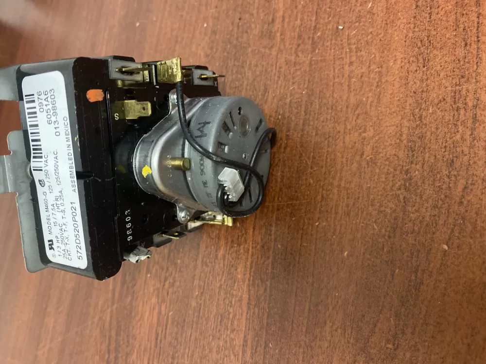 GE 572D520P021 WE4M271 Dryer Timer AZ52948 | BK1851