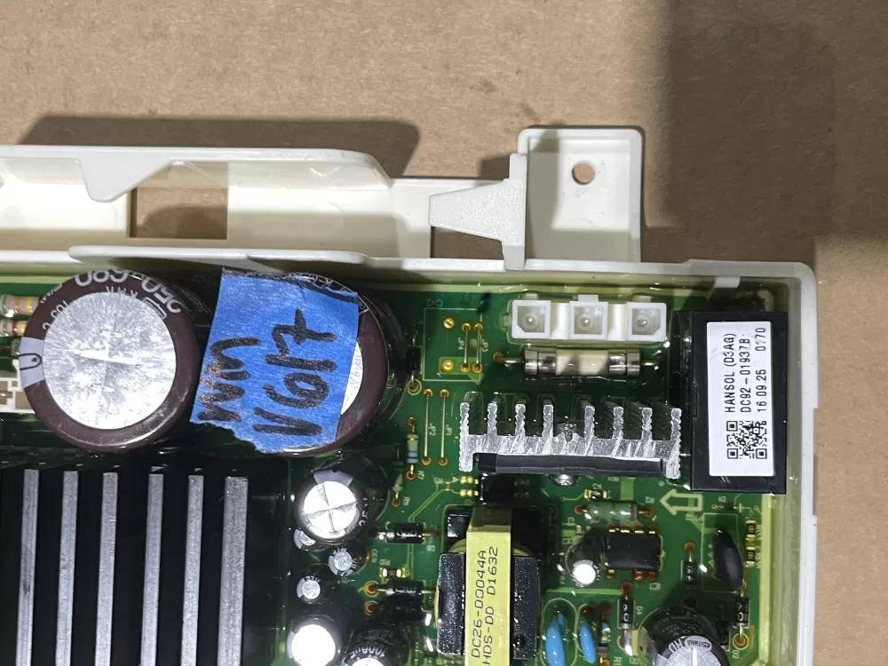 Samsung DC92 01937B Washer Control Board AZ87782 | Wmv617