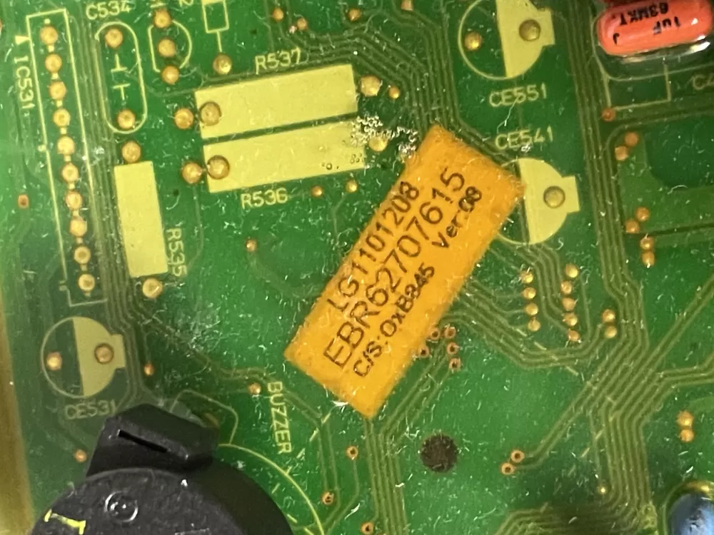 LG EAX62114101 EAX61170502 Dryer Control Board AZ47721 | Wmv369