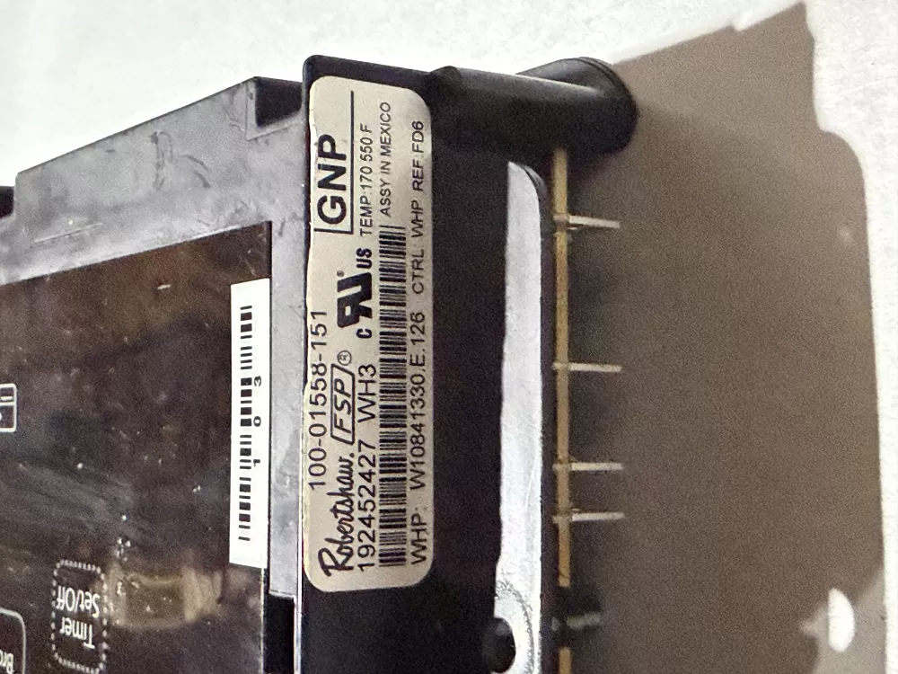 Whirlpool 100-01558-161 W10841330 Range Control Board AZ215188 | KM354