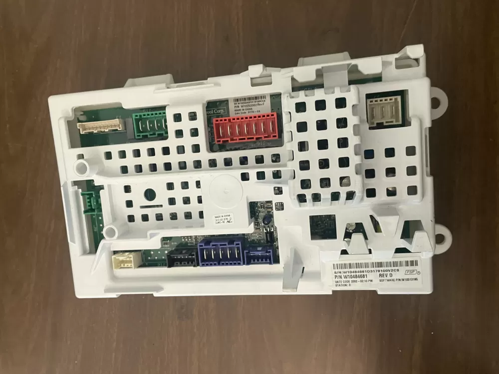 Whirlpool  Amana  Admiral  Roper W10484681  AP5645971  2630122  PS4704668  W10454598 Washer Control Board