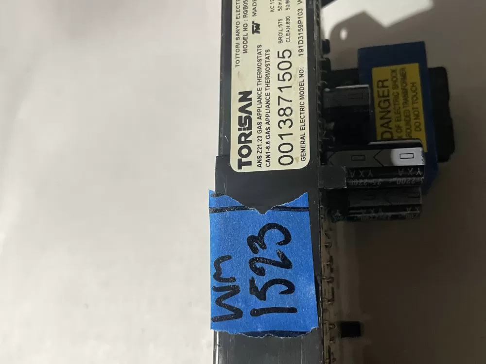 GE 191D3159P103 Range Control Board