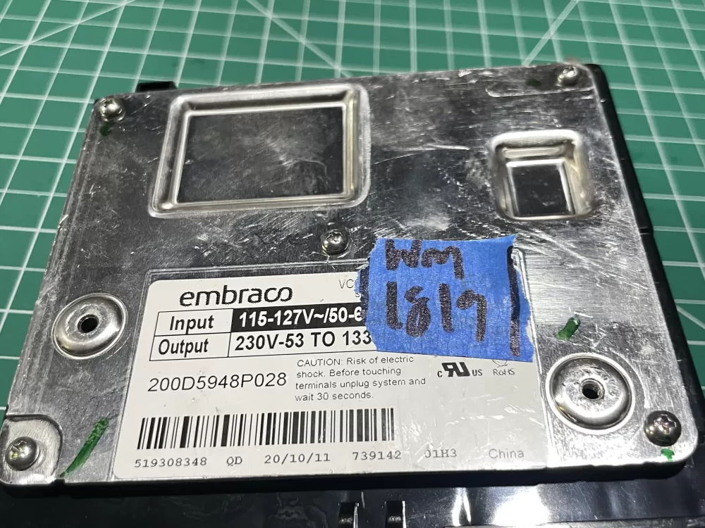 GE 200D5948P028 Refrigerator Control Board Inverter AZ129414 | Wm1819