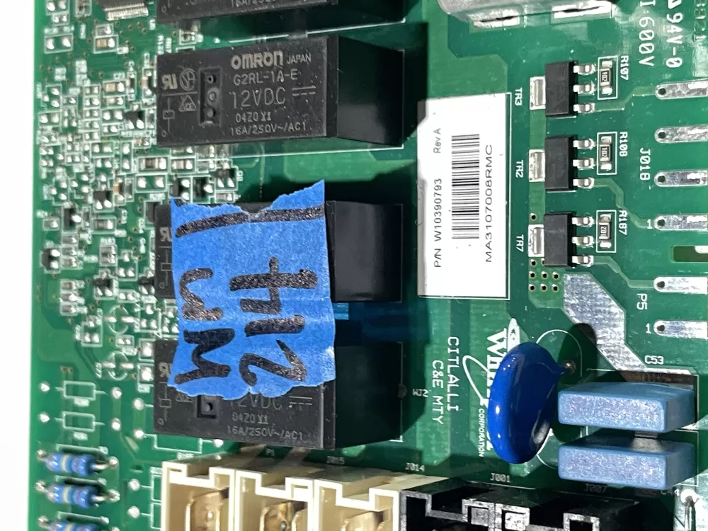 Whirlpool W10390793 Washer Control Board AZ162923 | Wm214