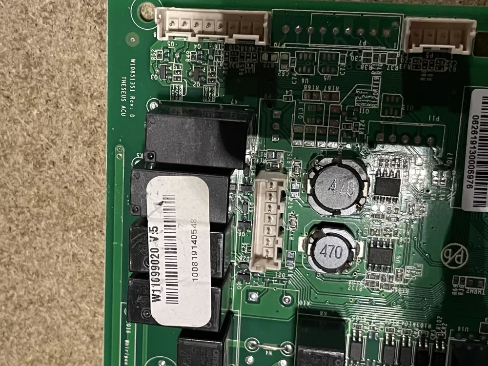 Amana W11043763 PS12070401 Refrigerator Control Board AZ25485 | KM188