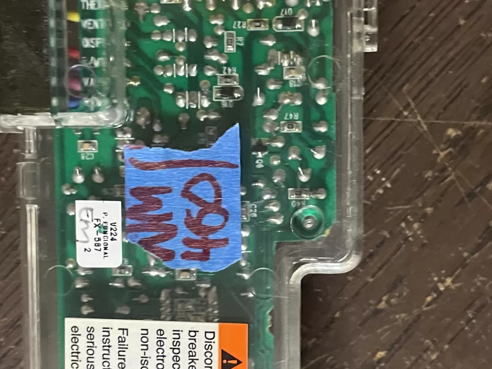 Frigidaire Dishwasher User Interface Button Control Panel AZ39168 | Wm480