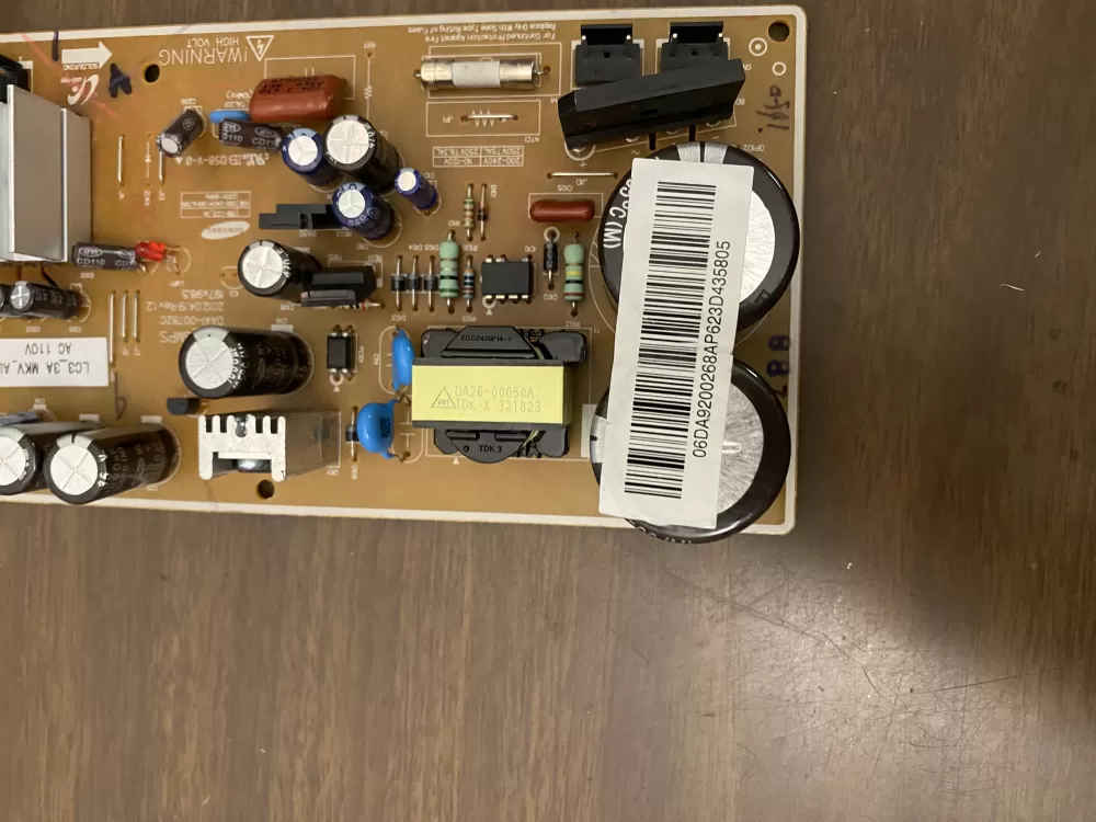 Samsung DA92-00268A Refrigerator Inverter Control Board AZ103264 | BK923