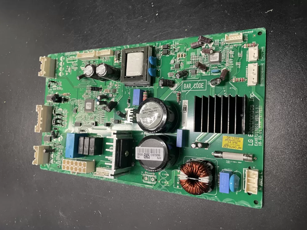 LG 6871JR1034G EBR78940623 EBR78940624 EBR83806904 EBR83806905 CSP30021023 PS12750317 Refrigerator Control Board