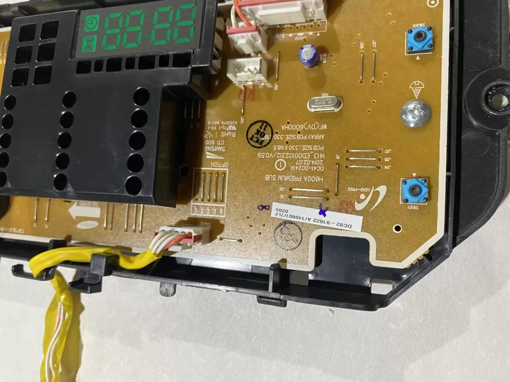 Samsung Washer Control Board DC92-01622A AZ149762 | BKV769