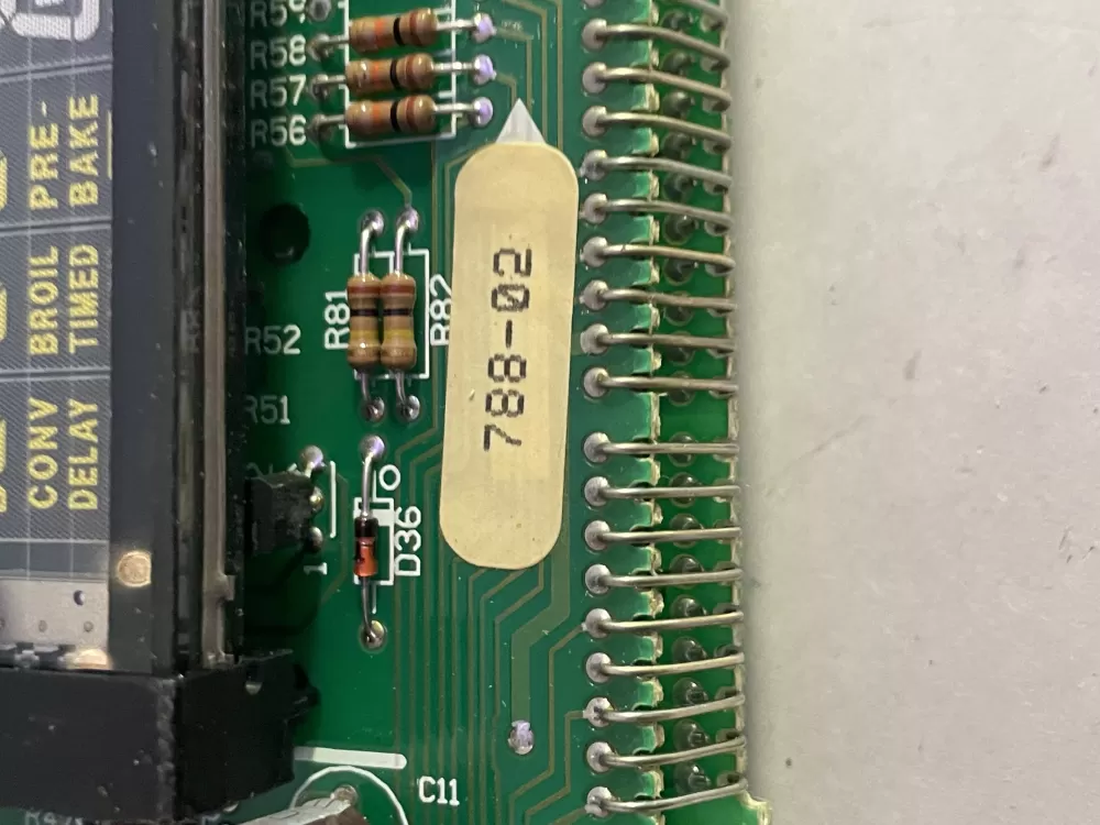 Dacor oven electronic control board 788-02 AZ195777 | Wm824