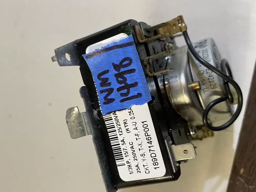 GE General Electric Kenmore 189D7146P001 Dryer Timer AZ133148 | Wm1498
