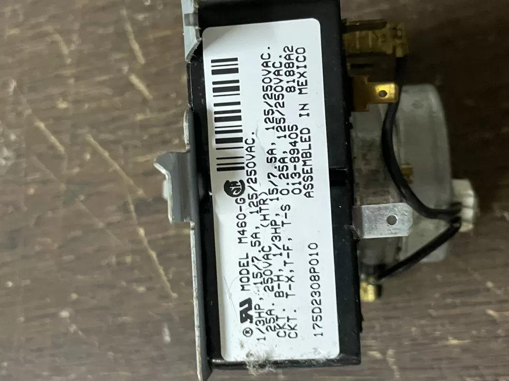 GE General Electric Hotpoint 175D2308P010 WE4X870 Dryer Timer AZ43060 | Wm1698