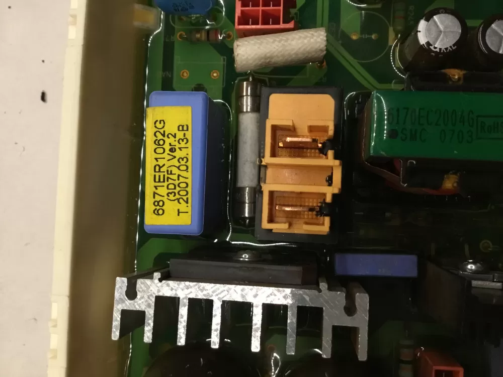 LG 6871ER1062G AP4457383 1359889 AH3529954 Washer Control Board AZ99802 | BGV496