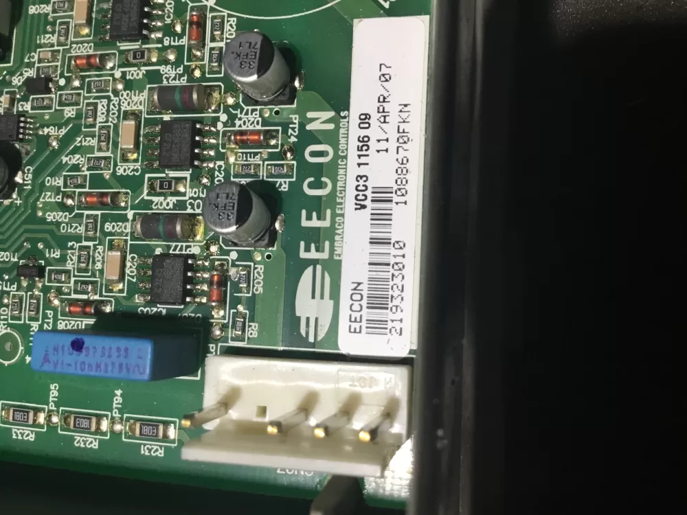 GE Refrigerator VCC3 1156 219323010 Main Control Board AZ96571 | NR73