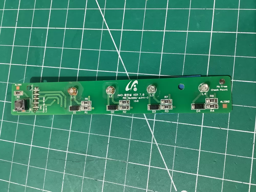 Samsung DA41-00691  DA41-00691A Refrigerator Temperature Control Board