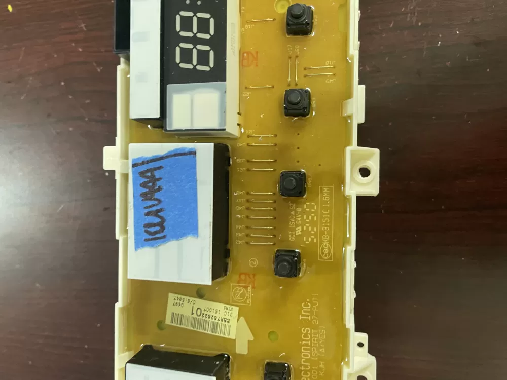 LG EBR76262201 EBR75446006 Washer Control Board AZ70882 | KMV444