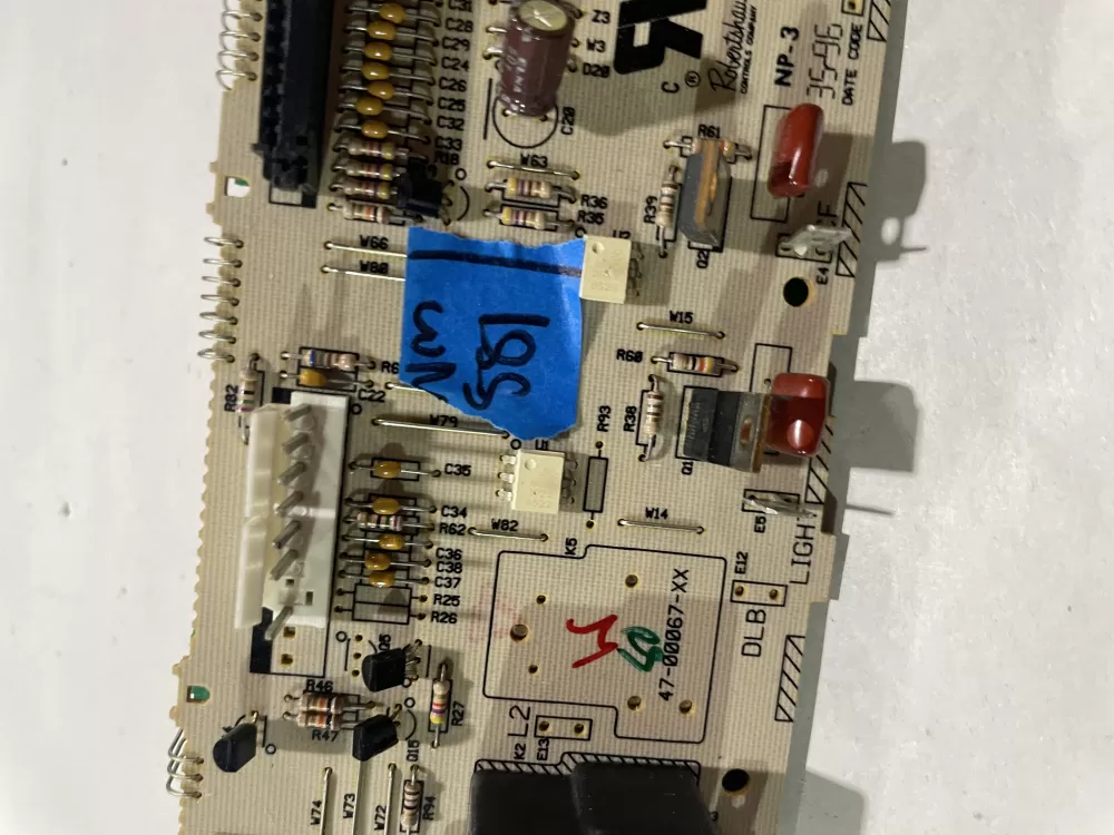 GE Range Oven Control Board 164D3255G002 47-00067-XX AZ175131 | Wm581
