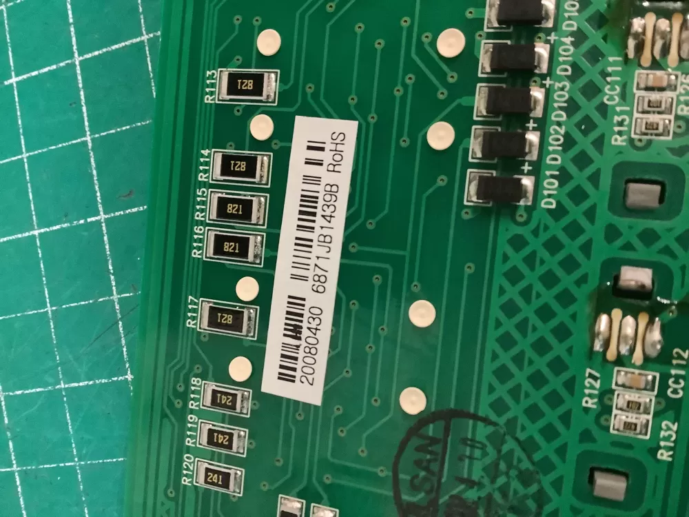 LG Kenmore 6871JB1439B Refrigerator Control Board Dispenser AZ224006 | NR1838