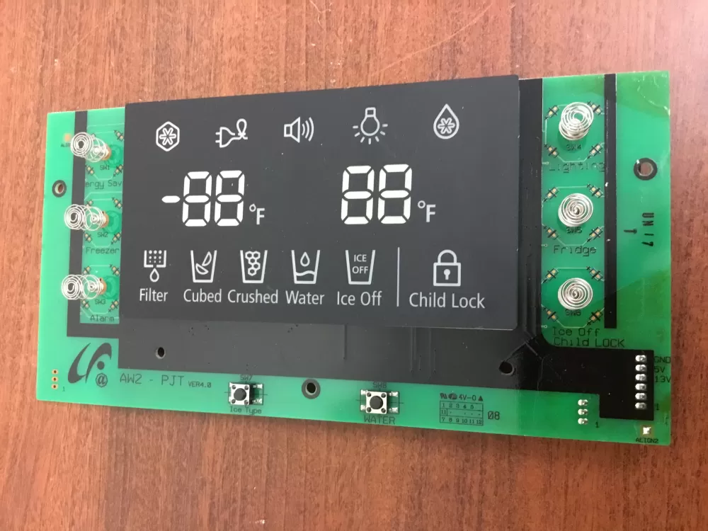 Samsung DA41-00540J Refrigerator Control Board Display AZ30947 | NR1660