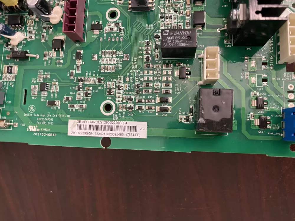 GE 290D2226G004 Washer Control Board AZ54335 | BK1938