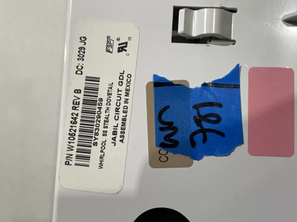 Whirlpool AP6022594 Refrigerator Dispenser Control Board AZ185011 | Wm781