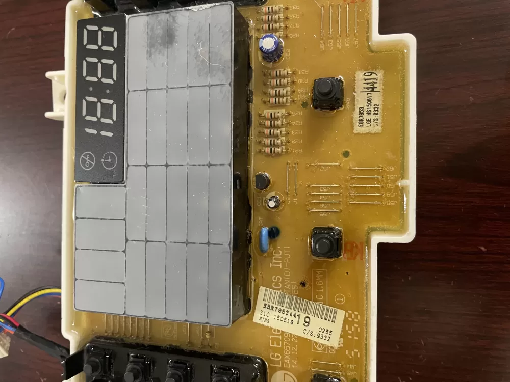LG EBR78534419 Washer Control Board User Display AZ70799 | KMV467