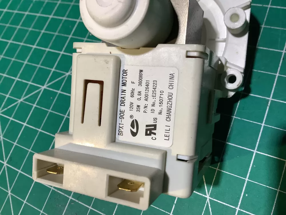 Kenmore A00126401 Dishwasher Drain Pump AZ137829 | SL183