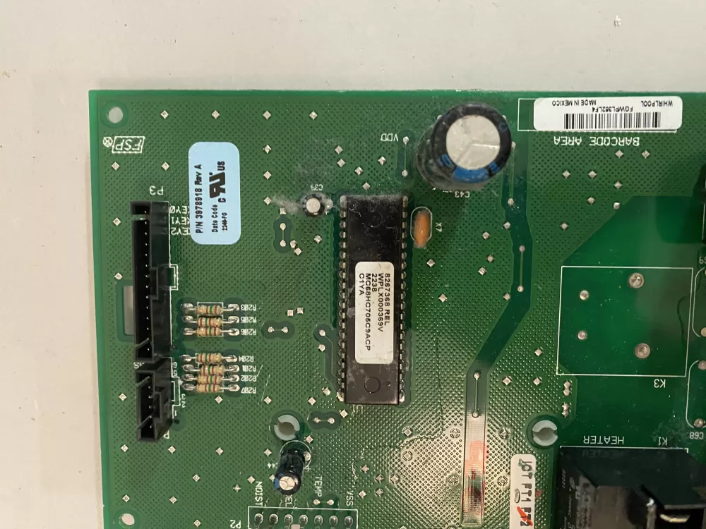 Whirlpool WP8546219 Dryer Control Board AZ123730 | BK2252