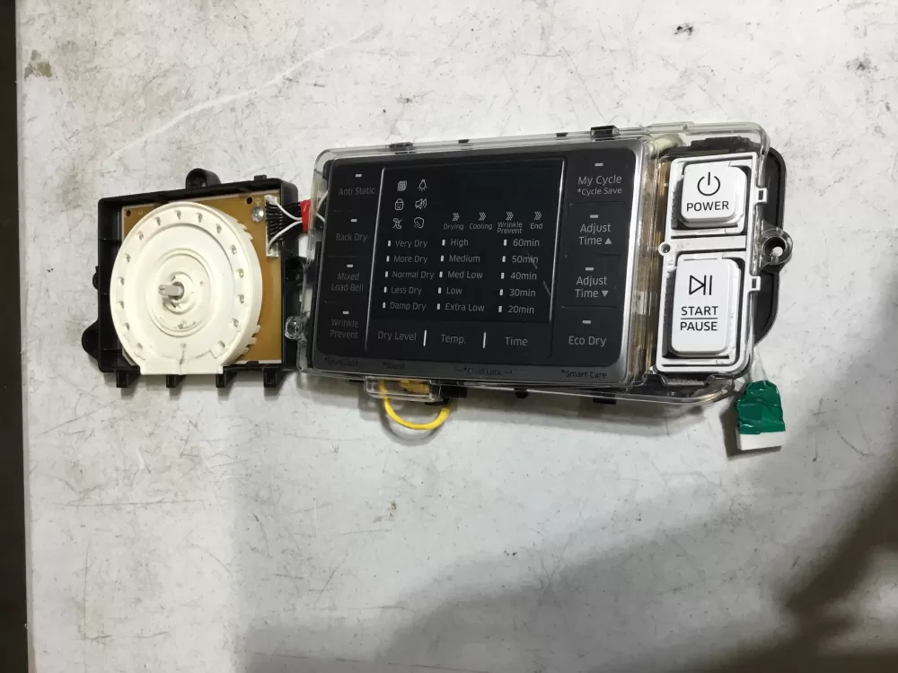 Samsung DC92 01607A Dryer Control Board Interface AZ119492 | BGV692