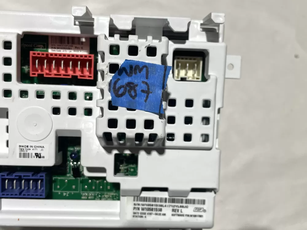 Kenmore W10581558 Washer Control Board AZ107811 | Wm687