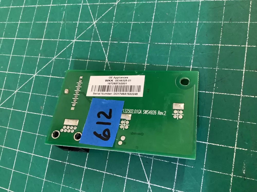 GE 197D8573G001 Refrigerator Control Board Humidity AZ205436 | NR612