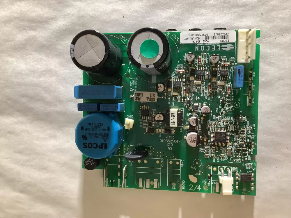 Whirlpool W1089391 Refrigerator Compressor Inverter Control AZ100003 | AV581