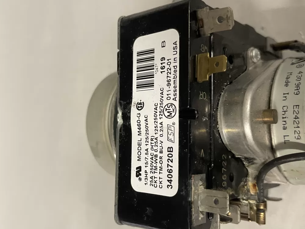 Whirlpool dryer timer 3406720B AZ224803 | Wm2421