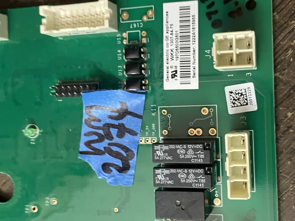 GE 197D8503G501 EBX1425P001 Refrigerator Control Board AZ58374 | Wm2074