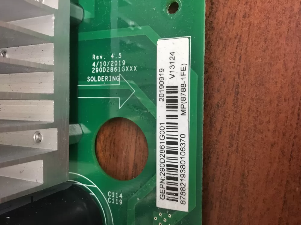 GE 290D2861G001 WH22X29049 Washer Control Board AZ29088 | NR119