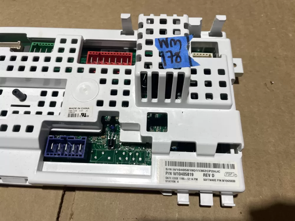 Maytag W10405819 Washer Control Board AZ68290 | Wm978
