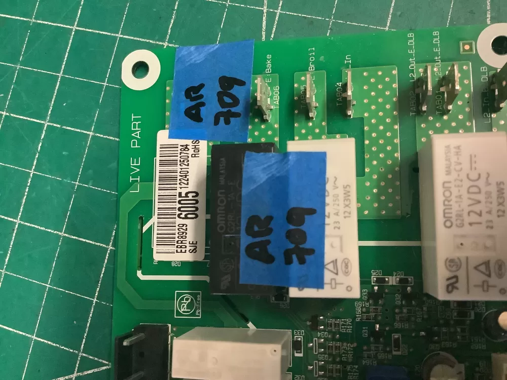 LG EBR89296005 Range Oven Control Board AZ208251 | AR709
