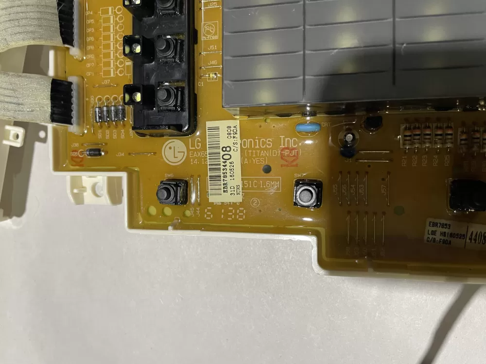 LG EBR78534408 Washer Control Board User Interface AZ147996 | KM2469
