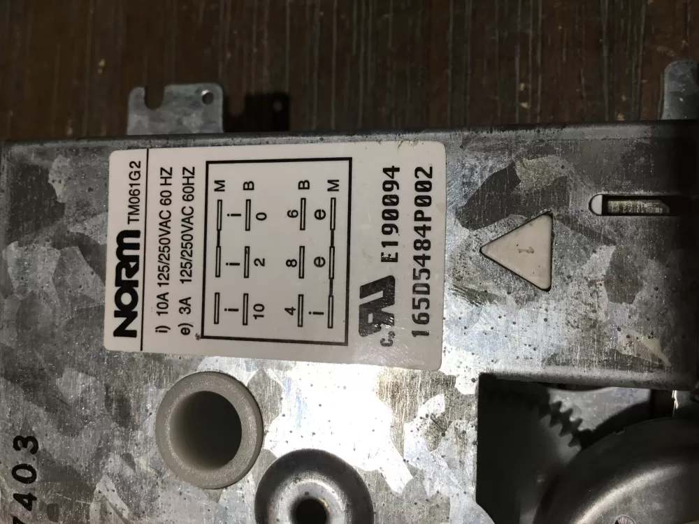 GE DISHWASHER TIMER 165D5484P002 AZ57670 | NR1917