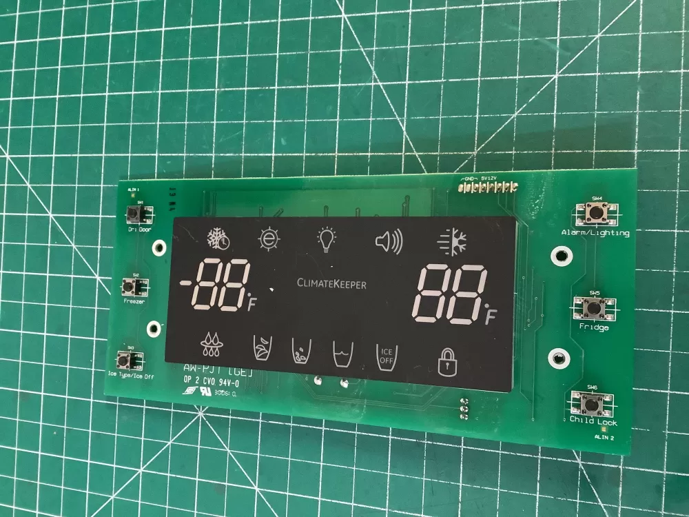 Samsung DA41-00475E Refrigerator Control Board UI LED