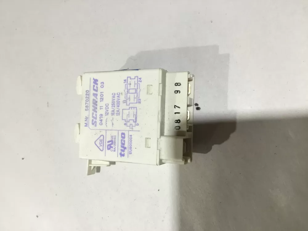 Miele 5870220 Dishwasher Heating Element Relay AZ102282 | Sl102